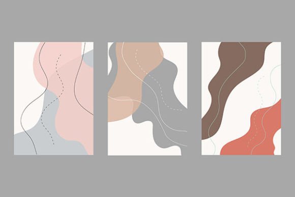 Classic Poster Template with Lines