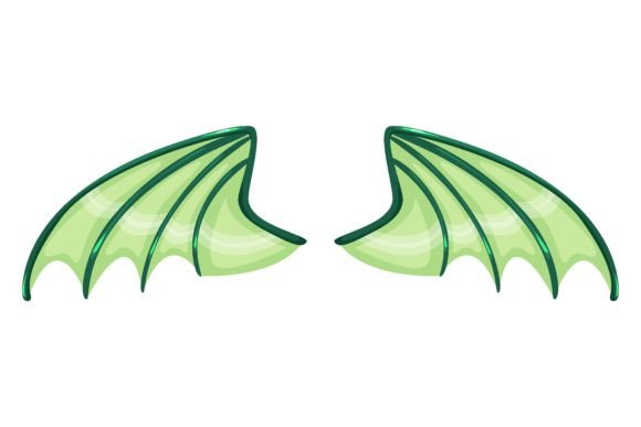 Colorful Monster Wings Isolated on White: A Comprehensive Evaluation