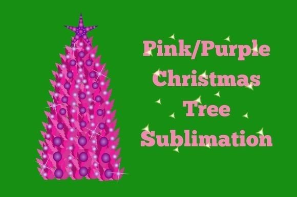 Designing with the Pink Purple Christmas Tree Sublimation: A Comprehensive Guide to Festive Digital Art