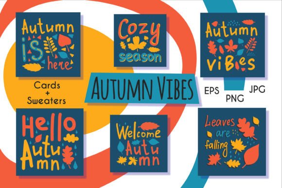 Elevate Your Creative Projects with the Autumn Vibes Collection: A Retro-Inspired Design Solution