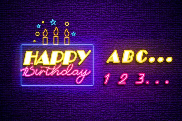 Evaluating Happy Birthday Neon Lettering Alphabet: A Practical Guide for Designers and Event Planners