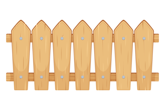 Farm Fence. Retro Wooden Board Decorativ: A Practical Evaluation of the Asset
