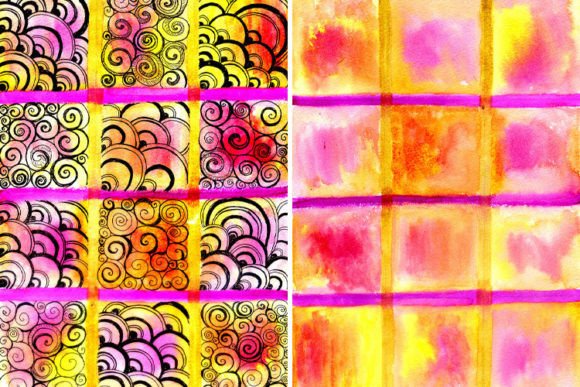 Painted Squares Art: More Than Just a Geometric Pattern