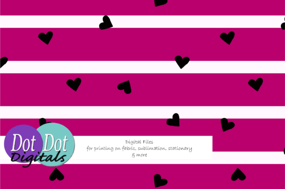 Pink White Stripes Black Hearts Seamless: A Comprehensive Evaluation for Digital Designers