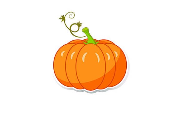 Pumpkin Isolated on a White Background: A Visual and Culinary Staple for Autumn