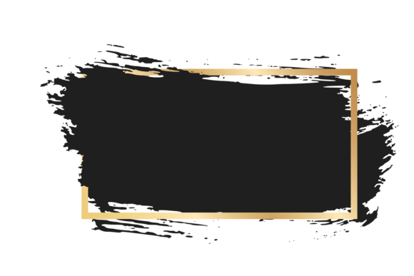 Redefining Premium Aesthetics: The Strategic Role of the Golden Frame with Grunge Ink Stain in Contemporary Branding