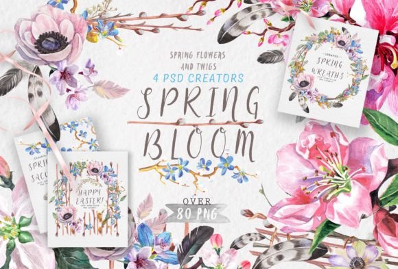 Spring Bloom: Elevate Your Design Assets