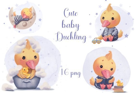 The Art of Digital Craft: Leveraging Cute Ducklings Clipart and Baby Animals Png for Creative Projects