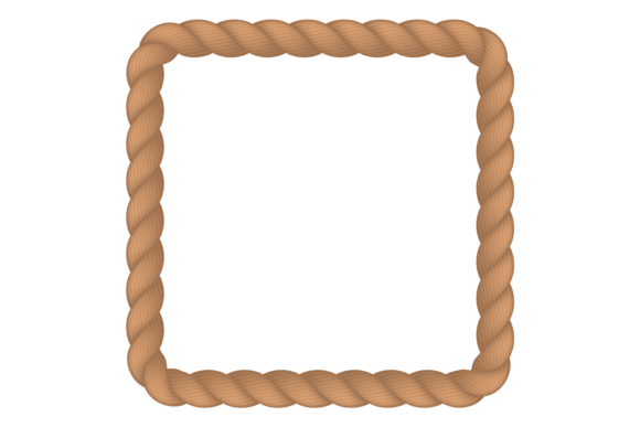 The Art of Nautical Elegance: Mastering the Rope Border Marine Square Frame