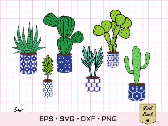 Unlocking Creativity with the Cactus Pots Svg Bundle and Succulent Svg Designs